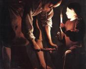 Christ in the Carpenters Shop - 乔治·德·拉·图尔